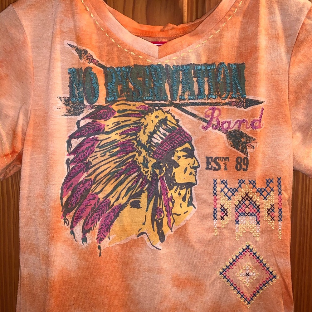 Double D Ranch “No Reservations Band” Tee